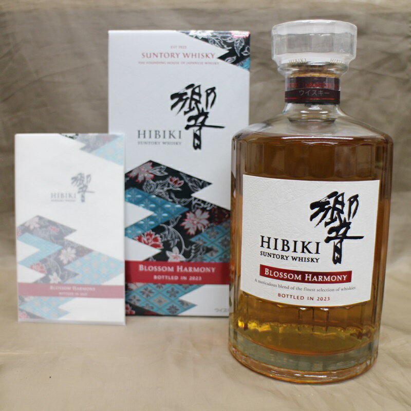 yÁEJzyʌzzSUNTORY Tg[  ubT n[j[ 2023 43 700ml BLOSSOM HARMONY HIBIKI WHISKY g O[ ECXL[ Y Wpj[YECXL[  yTCN}[gXzr245-1200581905802136