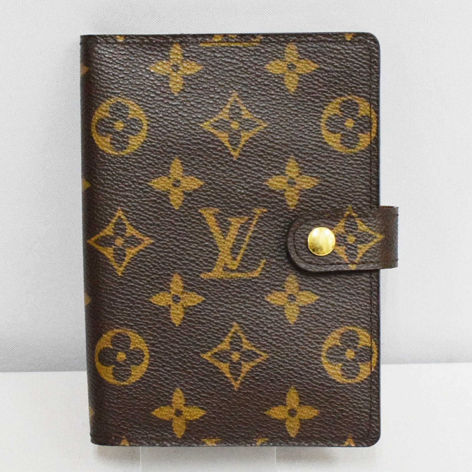 【中古】【LOUIS VUITTON】ルイヴィトン アジェンダPM 手帳カバー R20005 CA1003 モノグラム PVC レザー ブラウン ゴールド金具 レディース メンズ USED-A【リサイクルマート＋質 秩父店】r2511-1200174905800230