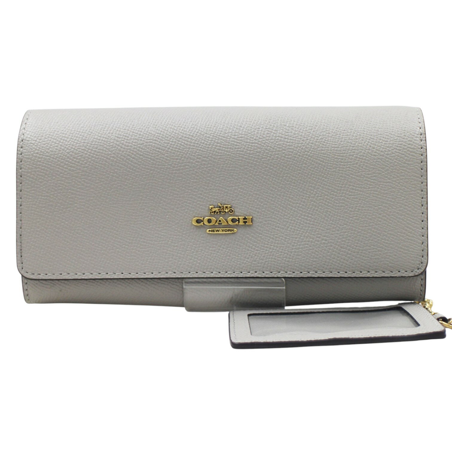 美品✨　COACH コーチ　L字ファスナー　レザー　長財布　シャンパンゴールド 楽天市場】コーチ COACH 長財布 ブラックxゴールド レザーx