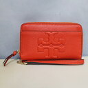 【中古】【TORY BURCH】トリーバーチ リストレット スマートフォンケース HAPPER SMARTPHONE WRISTLET 32173 433 レッ...