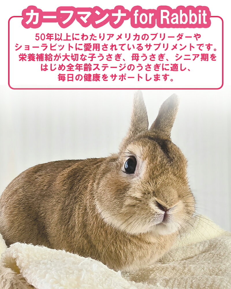 カーフマンナ for RABBIT 300gの紹介画像3
