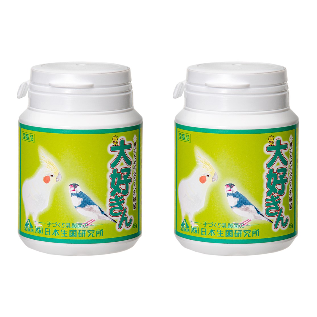 日本生菌研究所 大好きん 小鳥用 45g×2個