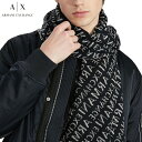 アルマーニ マフラー（レディース） 1 ARMANI EXCHANGE アルマーニ エクスチェンジ 954650 CC310 00048 ブラック マフラー ストール