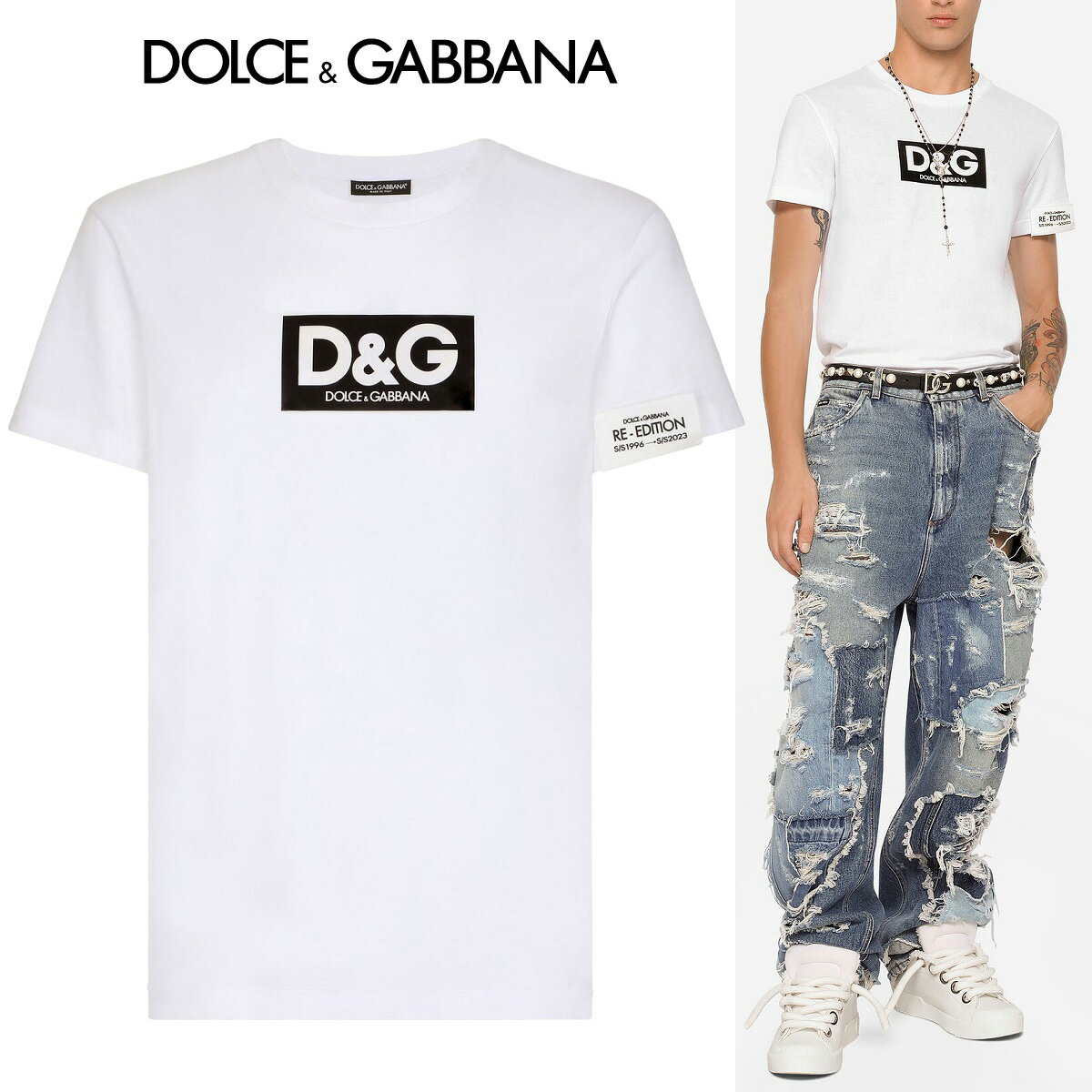 2 DOLCE&GABBANA ɥåС G8QI4T FU7EQ ۥ磻 T åȥ Ⱦµ