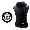 モンクレール マフラー 123 MONCLER モンクレール 0000800 04957 ブラック マフラー SCIARPA