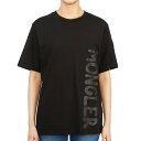 L29 MONCLER モンクレール 8C00010 829HP ブラック Tシャツ ロゴ 半袖