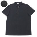 114 MONCLER モンクレール 8A00008 899P0 ネイビー ポロシャツ ハーフジップ 半袖(4)