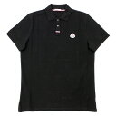 87 MONCLER モンクレール 8A00029 899UR ブラック 半袖 ポロシャツ