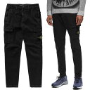22 STONE ISLAND ストーンアイランド 811530401 V0129 ブラック カーゴパンツ