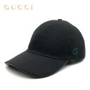 3 GUCCI グッチ ブラック 387554 4H010 インターロッキングG柄 刺繍入り キャンバス ベースボールキャップ 帽子 男女兼用