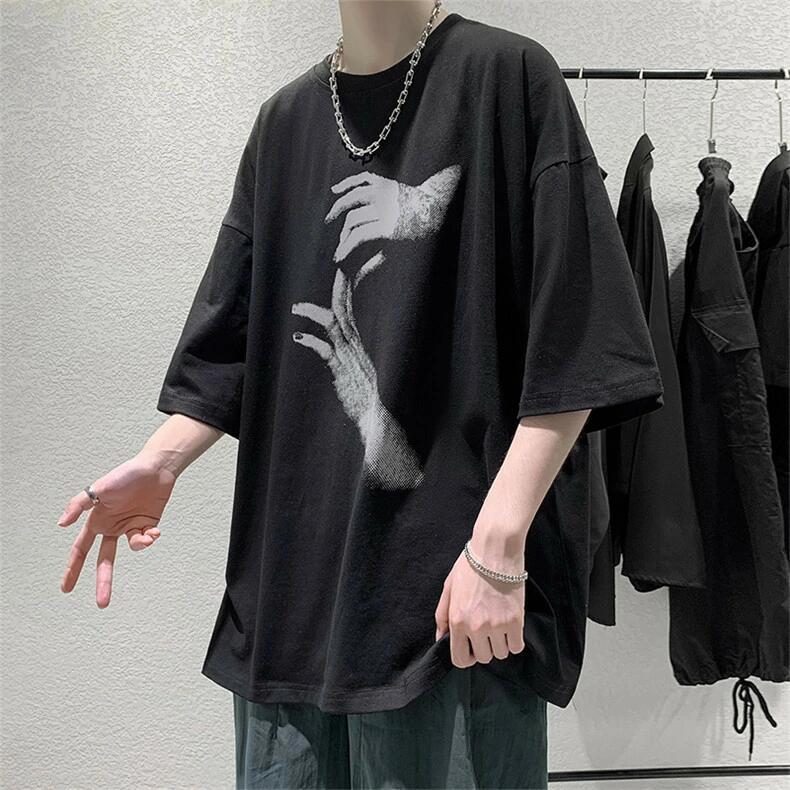 樂天商城 - 送料無料 2025春夏メンズ服 シンプル おしゃれ Tシャツ トップス ゆったり インナーシャツ 2色展開[M~4XL]