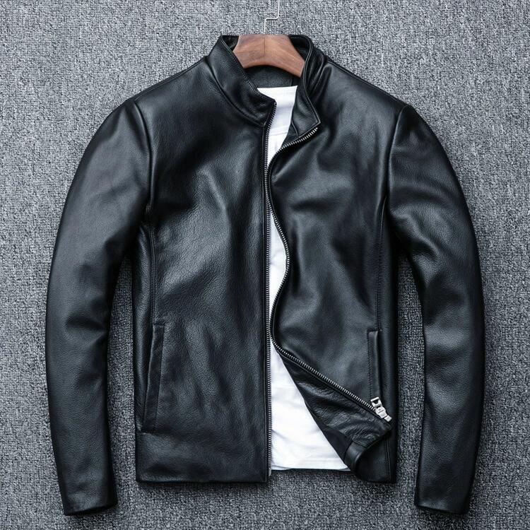 Rakuten - レザージャケット 本革 メンズジャケット バイクジャケット レザー 革ジャン 牛革 ライダースジャケット 春秋冬 本革ブルゾン レザーコ