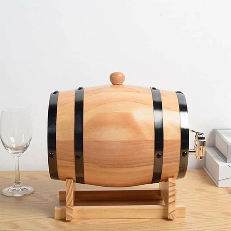 ミニオーク樽 1L ウイスキー樽ディスペンサー ミニオーク樽 1.5L 3L 木製ウイスキー樽 木製ワイン樽 オークワイン樽 家庭用 蛇口付き ワ rsshopp-10006137 RSショップ楽天市場店 サンプル画像3
