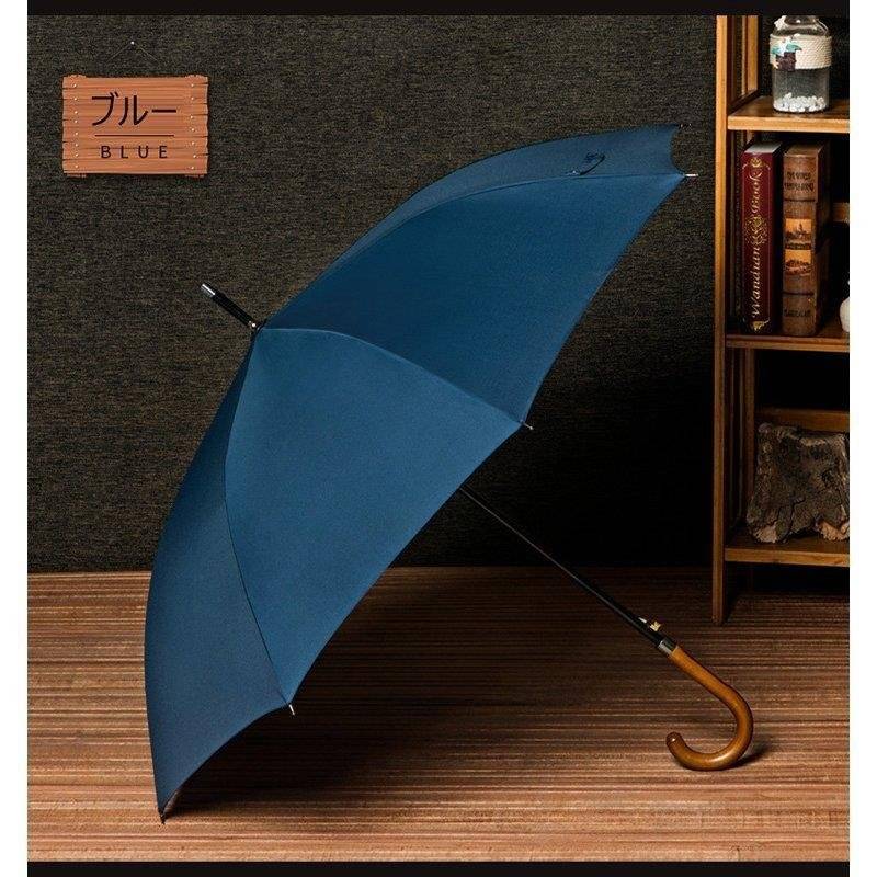 ワンタッチ おしゃれ 長傘 長傘 耐風 メンズ 雨傘 梅雨対策 紳士用 大きめ110cm 長...