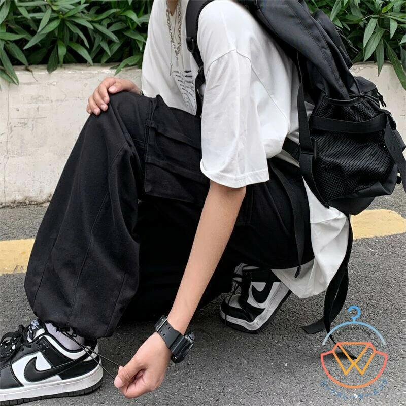 乐天商城 - カーゴパンツ ワイドパンツ レディース 秋 冬 ボトムス ベイカーパンツ ワイド パンツ カーゴ ワークパンツ ベイカー ジョガーパンツ