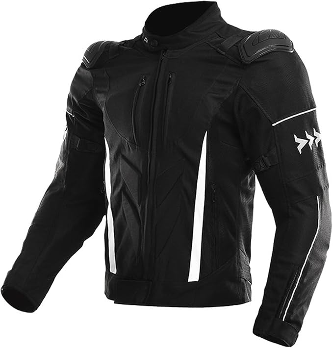 Rakuten - バイクジャケット 夏用 メンズ メッシュジャケット ライディングジャケット メッシュ プロテクター レーシングジャケット バイクウェア