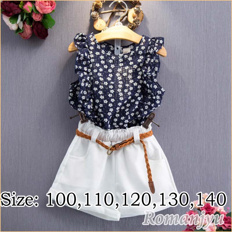 Bag - 送料無料 女の子 夏服 夏 子供服 韓国子供服 大人っぽい 夏着 大人気 2点セット 女児 お洒落 上下 セットアップ 可愛い 上下セット おし