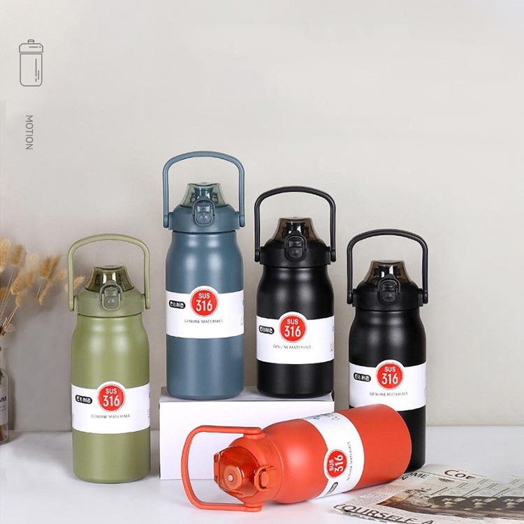 保冷ボトル1リットル 1.2L 水筒 ステンレスボトル マット 保冷 ステンレス ジャグ ...