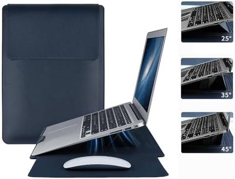 ノートパソコン用スリーブ Macbook Air/Pro 13/14インチケース 軽量撥水 スタンド機能付き 耐衝撃ノートPCカバー 通学通勤向け 収納ポー