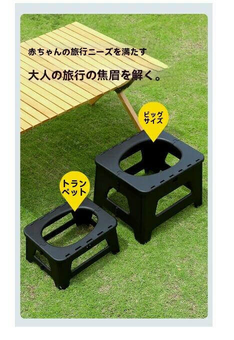 簡易トイレ 折りたたみ ポータブルトイレ 携帯トイレ 防災トイレ 災害用 非常用 防災グッズ 耐荷重150kg 排便袋&凝固剤付き 3