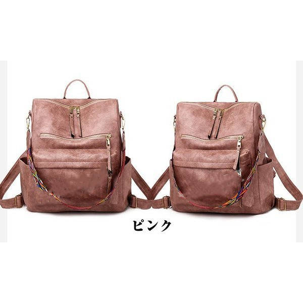 リュックサック ファッション レディース 2way トートバッグ おしゃれ 軽量 リュックサック 旅行 人気 rsshopp-10007542 RSショップ楽天市場店 サンプル画像3