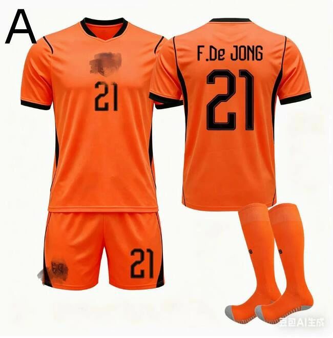 RSショップ楽天市場店の26ユニフォームセットサッカーウェア 子 供大人 セット サッカーウェアセット 半袖ユニフォーム ヤマル 19番ラミン 【送料無料】｜アングル2