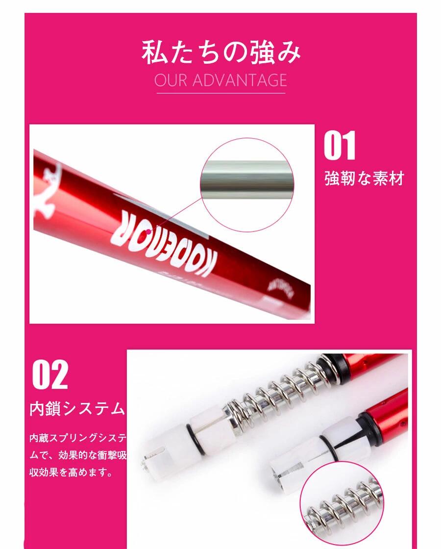 樂天商城 - トレッキングポール 1本セット アルミニウム合金 伸縮式 超軽量&高強度 収納袋付き 軽量300g 4種のアタッチメント 軽量 登山スト