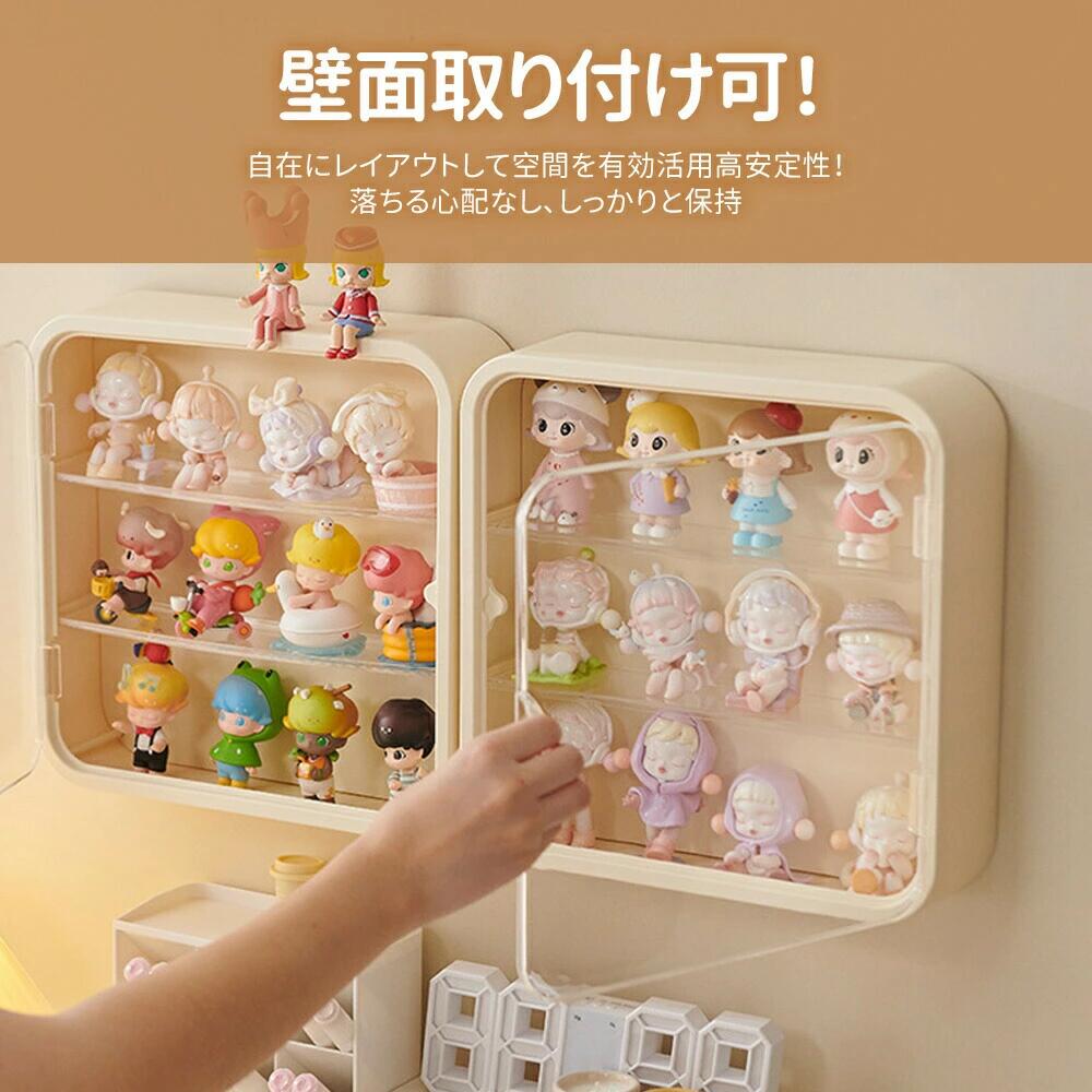 樂天商城 - コレクションケース 薄型 壁掛け収納 コレクションボードショーケース 30*30cm ガラスケース キュリオケース ロータイプ フィギュア ケ