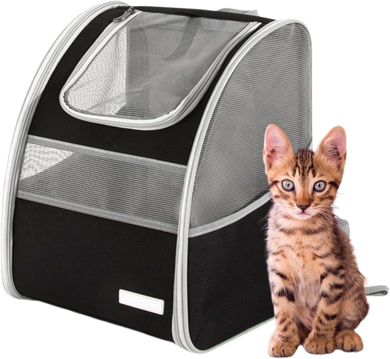 樂天商城 - 猫バッグ ペットリュック 猫 犬 バッグ ペット用 キャリーバッグ ダブルショルダー 猫バッグ 大容量 スペース お出かけ 遠足 スーパー