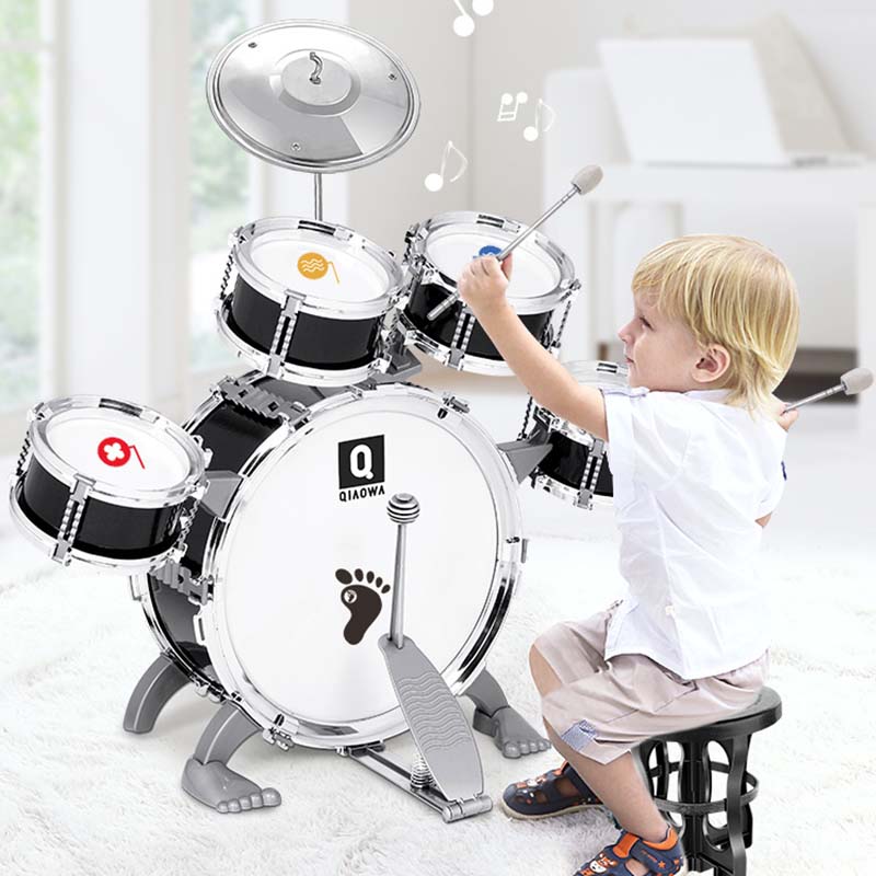 ドラム セット 子供用ミニドラムセット キッズ楽器 楽器おもちゃ 子供用ドラムセッ...