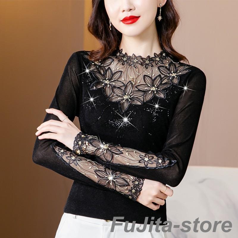 Rakuten - レディース長袖社交ダンス 練習着 トップス 社交 ダンス モダン ラテン衣装 レッスンウェア インナー ダンス衣装 レッスン着 発表会 ス