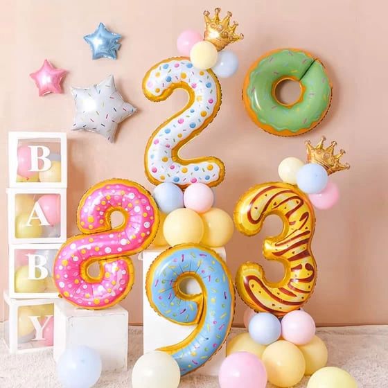 樂天商城 - キャンディー バルーン お菓子 スイーツ 誕生日 月齢 出産 お店 周年 結婚式 祝い 装飾 パーティー おしゃれ かわいい 大きい 大人 女の