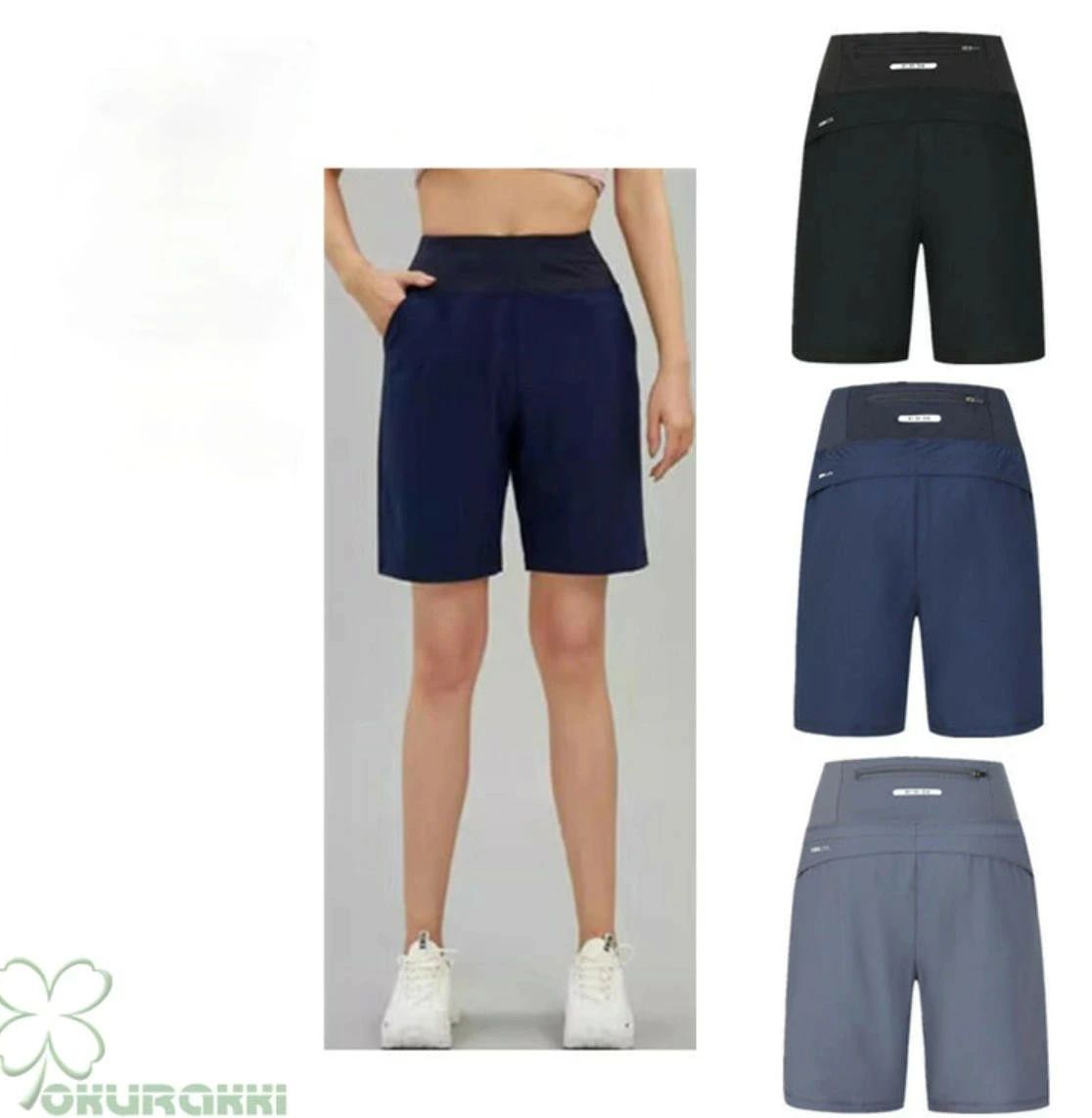 テニスウェア ショートパンツ Tennis Shorts レディース ニットストレッチショートパンツ テニス バドミントンウェア ポケット付き 短パ