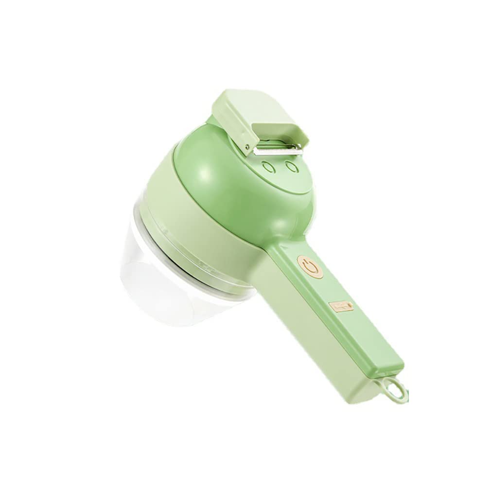 樂天商城 - 野菜カッター 電動 スライサー 人気 ランキング だいこんおろし器 アップグレード 4 in 1 多機能電動 セット、コードレス電動フード チ
