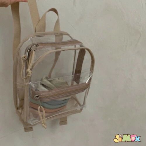 Bag - メール便送料無料　子供リュック　キャンバス　透明　ビーチ　ランドセル ビーチバッグ 　バッグ リュックサック　キャンバス かわいい
