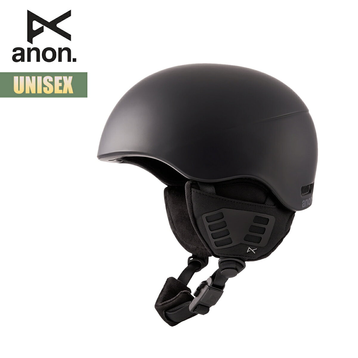 23-24モデル ■ANON HELO 2.0 SKI & SNOWBOARD HELMET （ヘロー 2.0 スキー&スノーボード ヘルメット） こちらの商品はグローバルフィットです 【カラー】 ・Black（ブラック） 【サイズ 】 グローバルフィット ・M = 56 - 59cm ・L = 60 - 62cm ・XL = 63 - 64cm クリーンなルックと驚くほどの軽さ。チームライダーが選ぶのも納得です。 チームライダーが絶大な信頼を寄せるヘルメット。注入成型シェル構造のAnon ヘロー 2.0 ヘルメットは、コンパクトで流れるようなフォルムと快適な装着感が特長です。BOA 180°フィットシステムは、ダイヤルを回すだけで簡単かつ素早い微調節を可能に。Fidlockスナップのヘルメットバックルは、片手で、しかもグローブを着けたままバックルの着脱ができます。そして、最高レベルの保温性と吸汗性を提供するエクスペディションフリースのライナーとイヤーパッドも採用しています。 ●重量：370g ●軽量ポリカーボネイトのシェルとEPSライナーを採用し、薄く流れるようなフォルムと快適な装着感を提供する注入成型シェル構造 ●ヘルメットの前方からフレッシュな空気を吸い込み、後方から湿気を逃がすパッシブベンチレーション ●ダイヤルを回すだけで、簡単かつ素早いヘルメット後方の微調節が可能なBOA 180°インシェルフィットシステム ●マグネットとスナップシステムを融合し、片手でグローブを着けたまま簡単に扱えるFidlockスナップのヘルメットバックル ●ローパイルで毛玉もできず、激しいライディングにおいて最高レベルの保温性と吸汗性を提供するエクスペディションフリースのライナーとイヤーパッド ●オーディオアクセサリー対応 ●購入日から2年間の衝突時交換の対象です。 ■注意点 ◆画面上と実物では多少色具合が変わって見える場合もあります。ご了承ください。 ◆この商品は当店実店舗でも販売しております。 在庫数の更新は随時行っておりますが、お買い上げいただいた商品が、品切れになってしまうこともございます。 その場合、お客様には必ず連絡をいたしますが、万が一入荷予定がない場合は、 キャンセルさせていただく場合もございます。 あらかじめご了承ください。 ＊AIN＊メーカー希望小売価格はメーカーカタログに基づいて掲載しています。