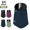 アノン ネックウォーマー 23-24 anon MFI ミッドウェイト W24JP-238141 Mens Anon MFI Midweight Neck Warmer メンズ キッズ レディース キャリア付き 速乾 フェイスマスク スノーゴーグル スノーボード スノボ スキー 2023-2024 正規品