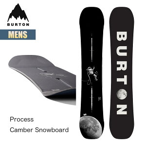 バートン スノーボード 板 メンズ 23-24 Burton プロセス キャンバー W24JP-106921 Mens Process Camber Snowboard 152 155 157 159 ツインシェイプ オールマウンテン オールラウンド スノーボードギア 2023-2024 正規品