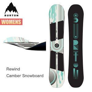 バートン スノーボード 板 レディース 23-24 Burton リワインド キャンバー W24JP-198541 Womens Rewind Camber Snowboard ウィメンズ 141 146 149 ピュアポップキャンバー ツインシェイプ オールマウンテン パークボード 2023-2024 正規品