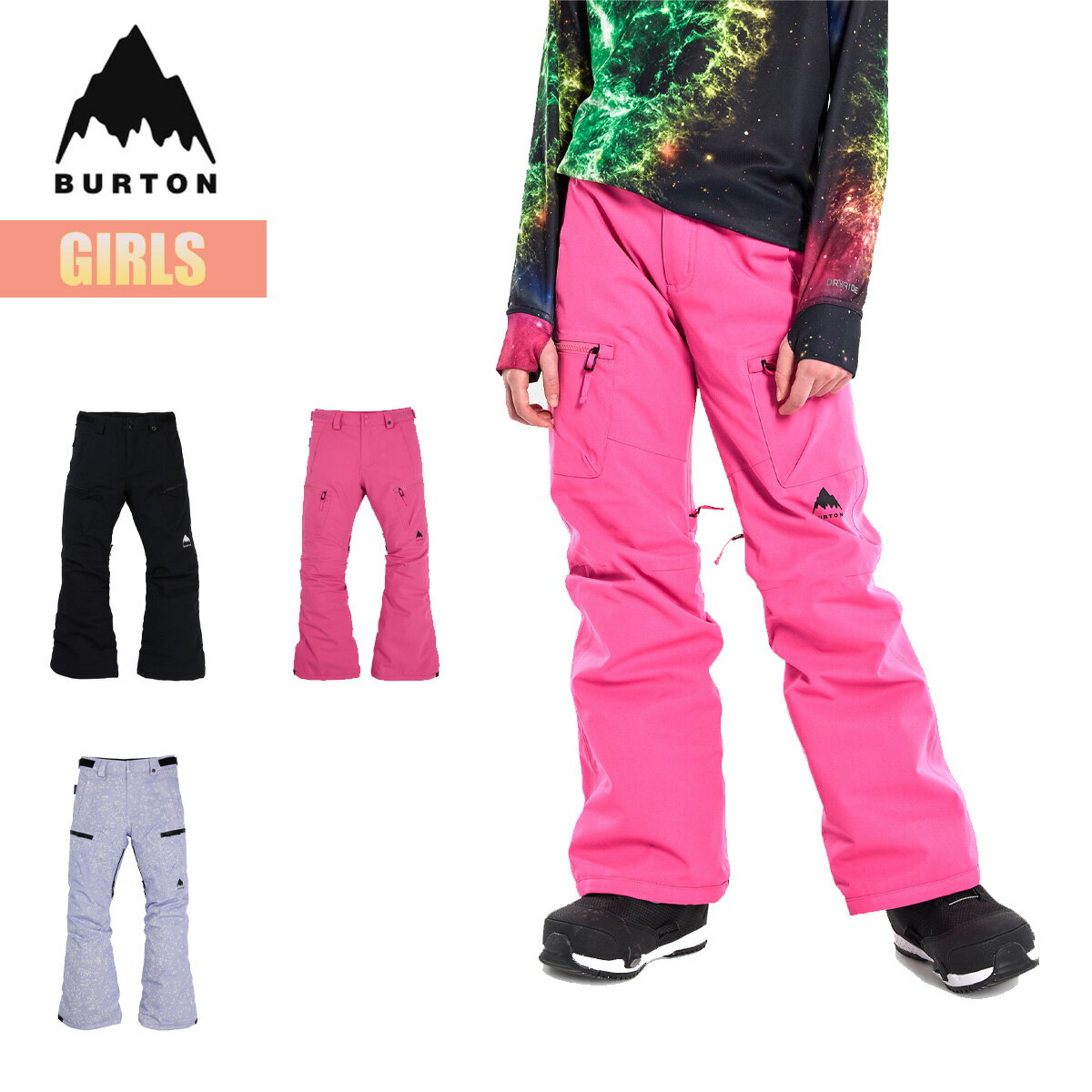 o[g Xm[{[hEFA LbY pc 23-24 Burton K[Y G[g J[S W24JP-115831 Girls Elite Cargo Pant 2C[ Xm[{[hpc Xm[pc Xm{ q ̎q 130 140 150 160 2023-2024 Ki