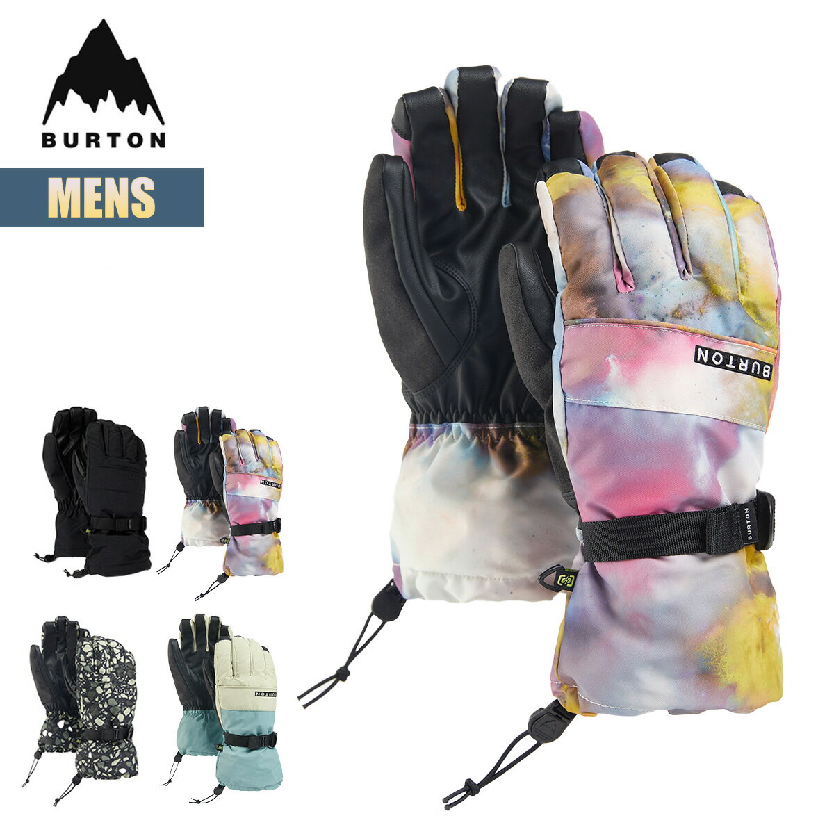 【お買い物マラソンP10倍】バートン グローブ メンズ 23-24 Burton プロファイルグローブ W24JP-103551 Mens Profile Gloves スノーボードグローブ スノーグローブ スノーボード スノボ 2023-2024 正規品