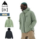 バートン アウター メンズ 23-24 Burton ak ヘリウム フーデッド ストレッチ インサレーテッド ジャケット W24JP-220691 Mens ak Helium Hooded Stretch Insulated Jacket パッカブル 収納 登山 スノーボード 2023-2024 正規品