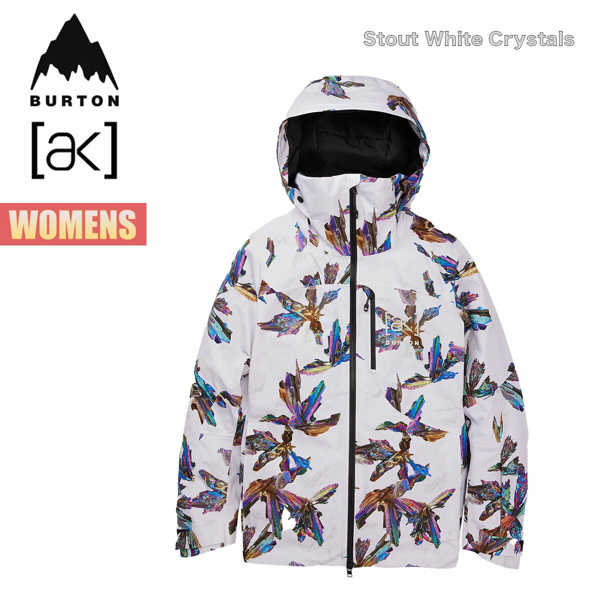 バートン スノーボードウェア レディース ジャケット 23-24 Burton [ak] ゴアテックス 2レイヤー エンバーク W24JP-100101 Womens [ak] GORE-TEX 2L Embark Jacket ウィメンズ スノーウェア スノージャケット 2023-2024 正規品 3