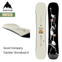 バートン スノーボード 板 24-25 Burton グッドカンパニー キャンバー W25JP-235951 Good Company Camber Snowb...