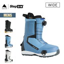 【お買い物マラソンP5倍】バートン ステップオン ブーツ メンズ 25-26 Burton ハイショット ワイド W26JP-302951 Mens Highshot Step On Snowboard Boots Wide スノーボードブーツ アジアンフィット 幅広 ダイヤル式 ダブルボア スノーボードギア 2025-2026 正規品