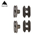 【8月25日限定P10倍】バートン ビンディングスペアパーツ 25-26 Burton M6 チャネル インサート 4 パック W26JP-124511 M6 ...