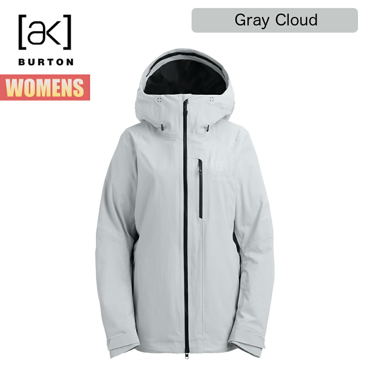 Burton AK457 スノーボードウェア グレー/ホワイト Burton AK457 スノーボードウェア グレー/ホワイト 楽天市場