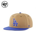 ’47 フォーティーセブン キャップ 帽子 ロサンゼルス・ドジャース キャプテン キャメル×ロイヤル Los Angeles Dodgers WORK SHOP...