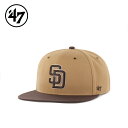 ’47 フォーティーセブン キャップ 帽子 サンディエゴ・パドレス キャプテン キャメル×ブラウン San Diego Padres WORK SHOP 47B...