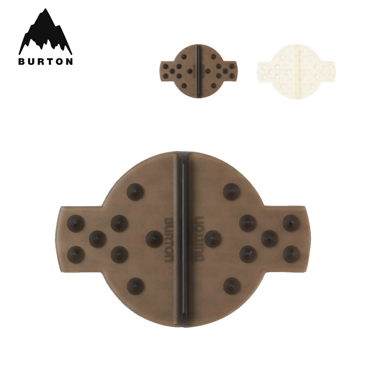 26-27モデル■Burton Large Scraper Mat バートン ラージ スクレーパー パッド 【カラー】 ・Translucent Black（ブラック/ブラウン系） ・Clear（クリア） 全輪駆動の安定感でリフト乗り場へ。 ストンプマットと違って、スクレーパーマットの用途はいくつもあります。雪が足元で固まりやすい海岸気候や、人工のコンディションで滑ることの多いアイスコーストのライダーのために作られたこのパッドは、バインディングの装着時に付く余分な雪を落とすのに役立つだけでなく、凍ったリフトの待ち行列での安定性も高めます。 ●優れたフットグリップ ●1年保証 購入日から1年間、保証の対象となります。 ◆ヤマト運輸『ネコポス発送商品』です◆ 『ネコポス』はポスト投函のため、日時指定、代引きでのお支払いは対応していません。 ◎代引きでご注文される場合 ・代引き手数料￥330 ・￥3980(税込)未満の商品には送料￥770（北海道￥1200） 別途ご請求となります。（沖縄・離島・一部地域は￥9800未満 送料￥2,320） ※商品の厚みにより箱と商品をバラして梱包させていただく場合がございます。 ■注意点 ◆画面上と実物では多少色具合が変わって見える場合もあります。ご了承ください。 ◆この商品は当店実店舗でも販売しております。 在庫数の更新は随時行っておりますが、お買い上げいただいた商品が、品切れになってしまうこともございます。 その場合、お客様には必ず連絡をいたしますが、万が一入荷予定がない場合は、 キャンセルさせていただく場合もございます。 あらかじめご了承ください。 ＊AY＊メーカー希望小売価格はメーカーカタログに基づいて掲載しています。